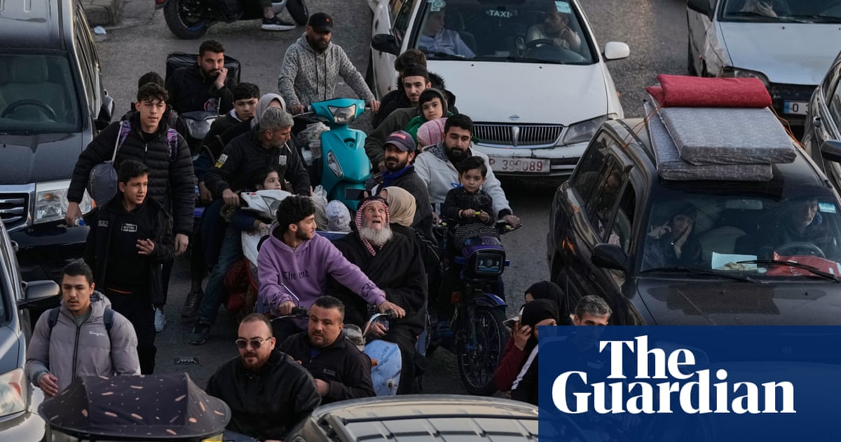 Israel orders more than 500,000 people to evacuate Beirut’s southern suburbs