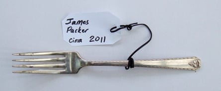 A fork used by the casino billionaire James Packer (circa 2011)