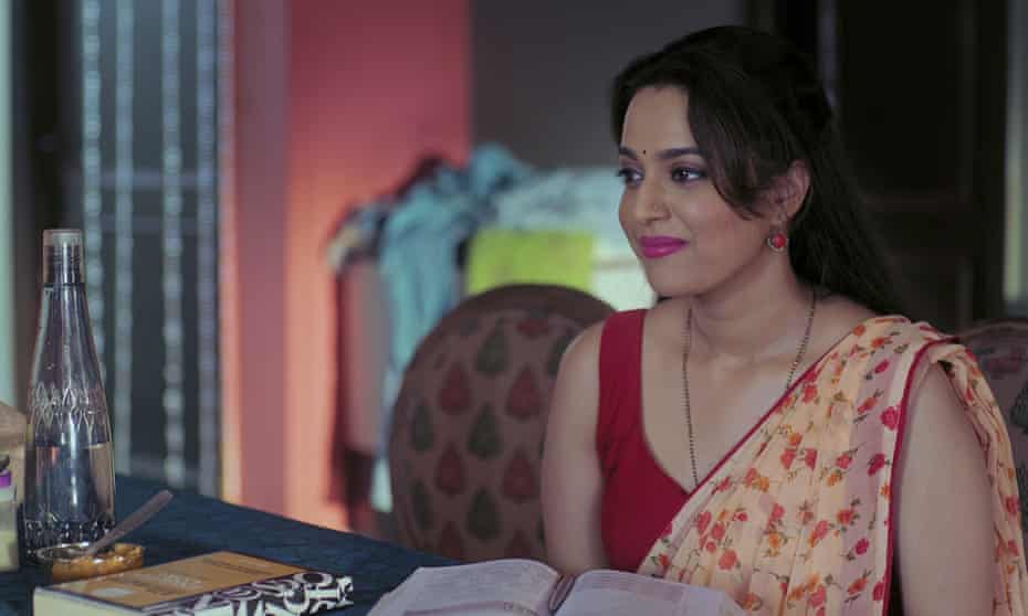 Swara Bhasker in the Amazon Prime Indian TV series, Rasbhari.