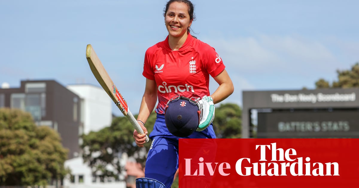 New Zealand v England: fifth girls’s T20 cricket worldwide – dwell | Girls’s cricket