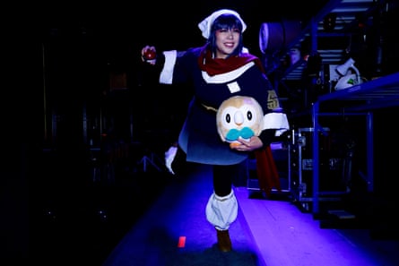 Christine Busby, dressed as Akemi from Pokémon