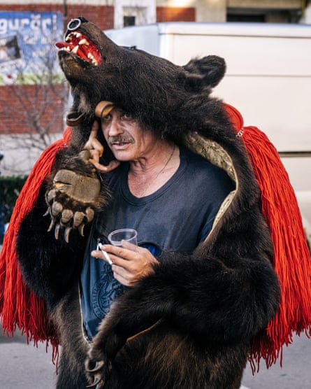 Several towns in Transylvania, Romania, worship bears with a traditional dance