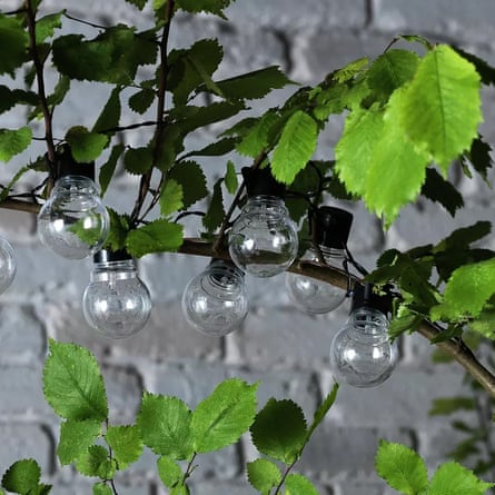 Habitat 20 Warm White Festoon Solar Lights