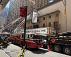 Incêndio causa danos substanciais em teatro da Broadway