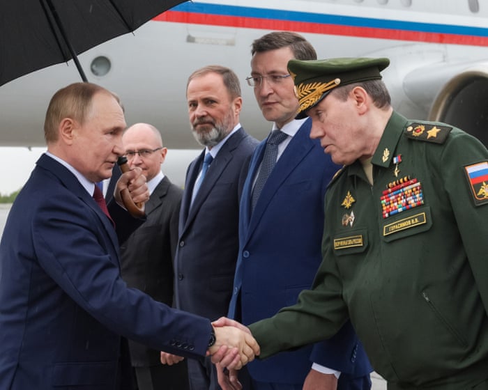 Ukraine war briefing: Putin awards ‘courage’ medal to Russian general sought by ICC over alleged crimes against humanity in Ukraine