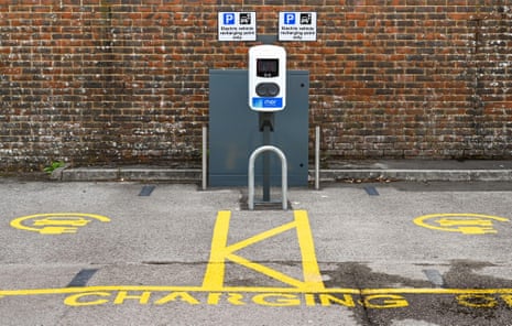 An EV charger – Anna heard from a reader given a parking fine while charging his car