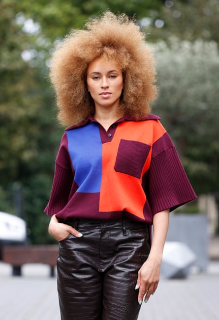 Model behaviour … Michelle de Swarte.