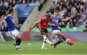 Marcus Rashford fires the Red Devils back level.