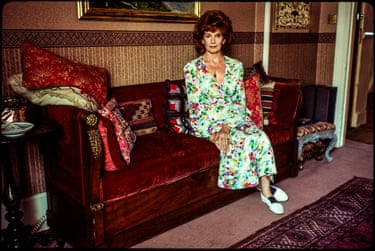 Portrait of Edna O’Brien in London by Steve Pyke