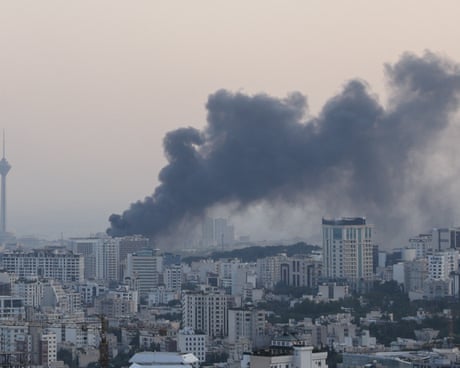 Israel Warns Of ‘Prolonged War’ With Iran As Conflict Enters Second Week 5 Smoke rises above Tehran