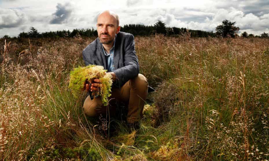 Mark Reed at Rora Moss Site of Special Scientific Interest, near Peterhead in Aberdeenshire, is the second largest remaining example of a raised bog in north-east Scotland.