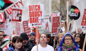لندن ضد التقشف مسيرة