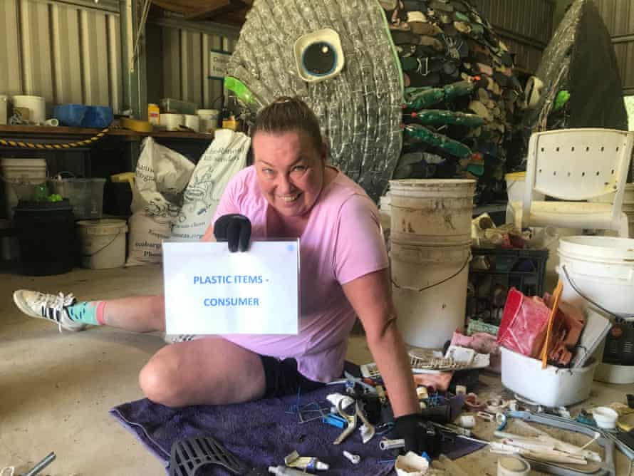 Longtime local Eco Barge volunteer Sarah Wilson.