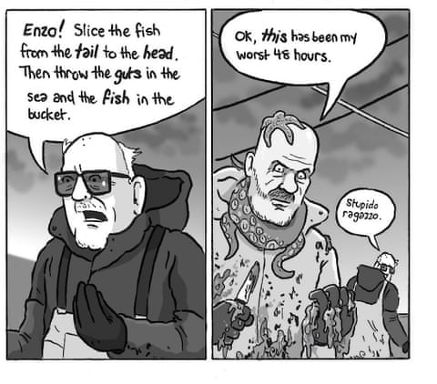 David Squires on … , panel 8