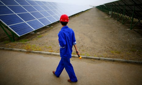 Solar panels in China