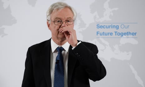 Brexit secretary David Davis appeared to be on the brink of resigning last week.