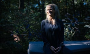 Great Falls, Virginia — Tuesday, October 19, 2021 Tara Branch, who founded the Insight Meditation Community of Washington, D.C., poses for a portrait at her home in Great Falls, Virginia. CREDIT: Alyssa Schukar for The Guardian US