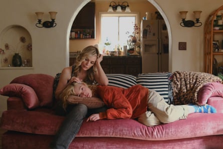 Michelle Pfeiffer and Elle Fanning in Margo’s Got Money Troubles.