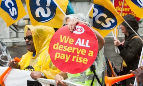 Public sector workers have faced years of pay freezes and job cuts. 