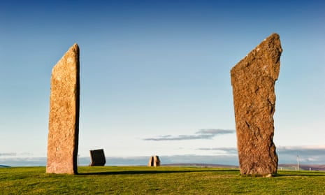 ‘A gateway into a liminal world’ … the standing stones of Stenness, Orkney, built c 3000-2500BC.