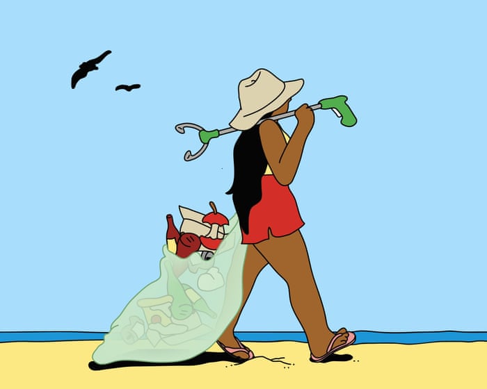 You be the judge: should my girlfriend stop picking up other people’s litter?