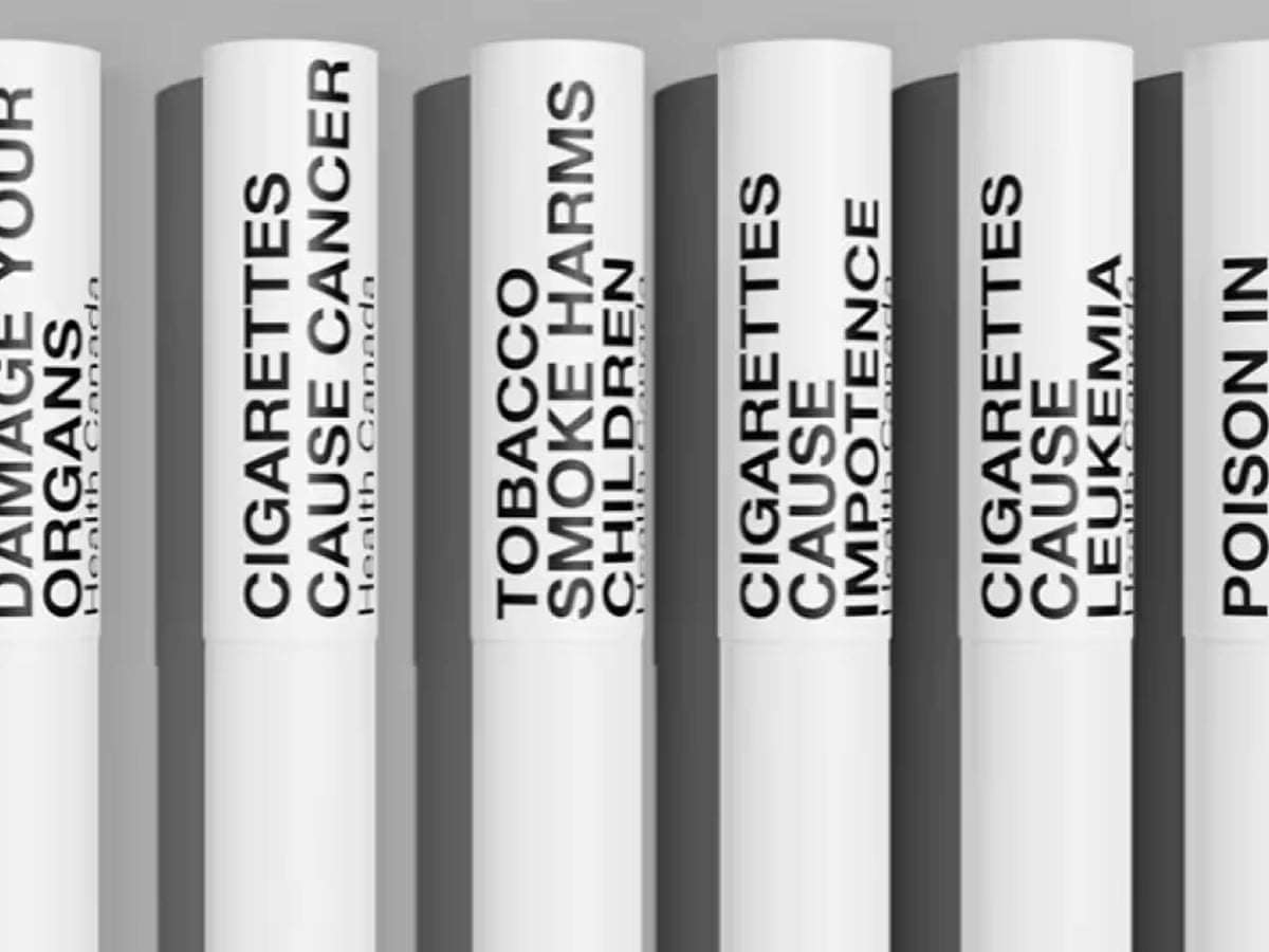 tobacco in canada Poison in every puff': Canada puts health warnings on individual cigarettes | Canada tobacco in canada Poison in every puff': Canada puts health warnings on individual cigarettes | Canada