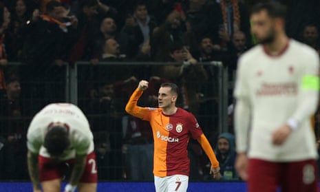 Galatasaray 3-3 Manchester United: Champions League – as it
