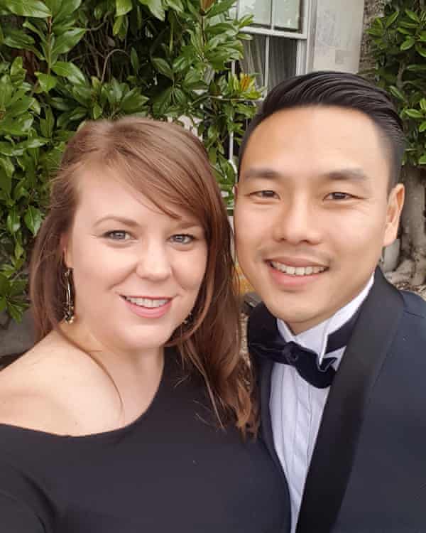 The couple at a wedding in 2018.