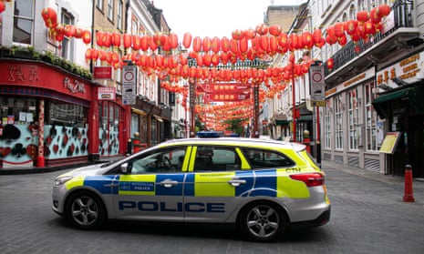 London’s Chinatown during the coronavirus crisis