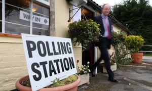 The Golden Pheasant Public House in Lower Farringdon, Hampshire, which is being used as a polling station today.
