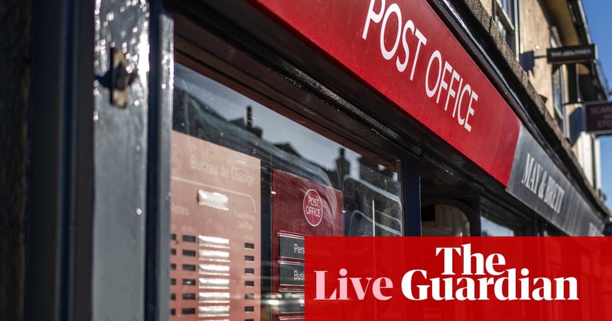 Post Office minister: people responsible for the Horizon scandal ‘should go to jail’ – UK politics live | Politics