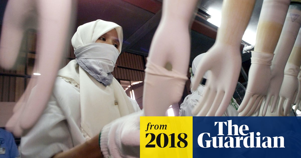 NHS rubber gloves made in Malaysian factories linked with forced
