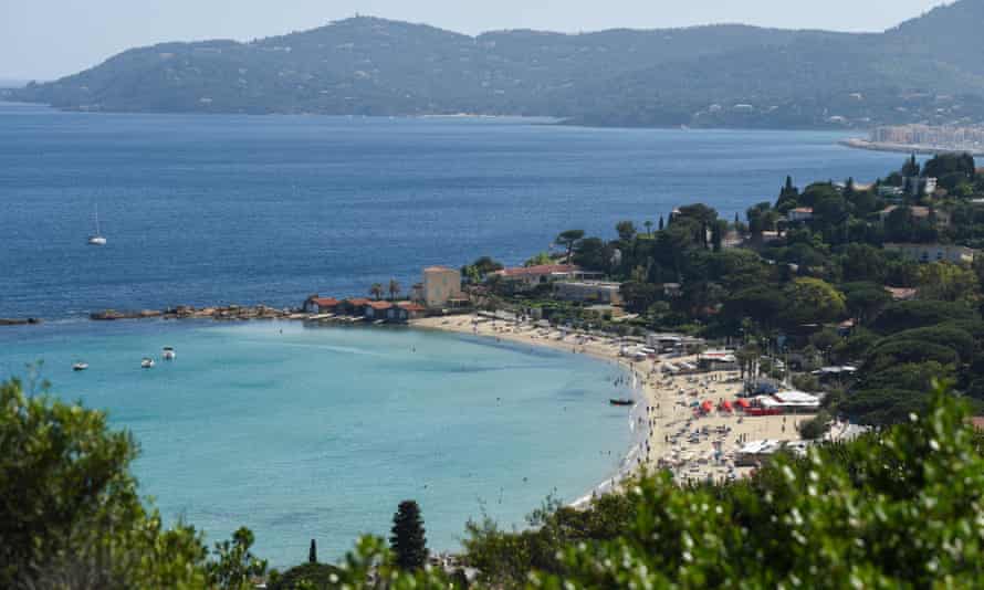 Beach of Saint-Clair, near Lavandou