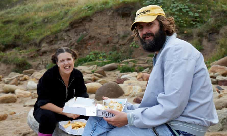 Rosie Jones e Joe Wilkinson a Whitby.
