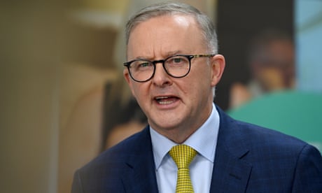 Federal opposition leader Anthony Albanese