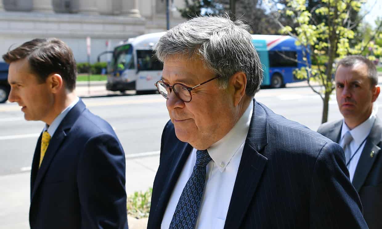 DOJ discussed Mueller report with WH