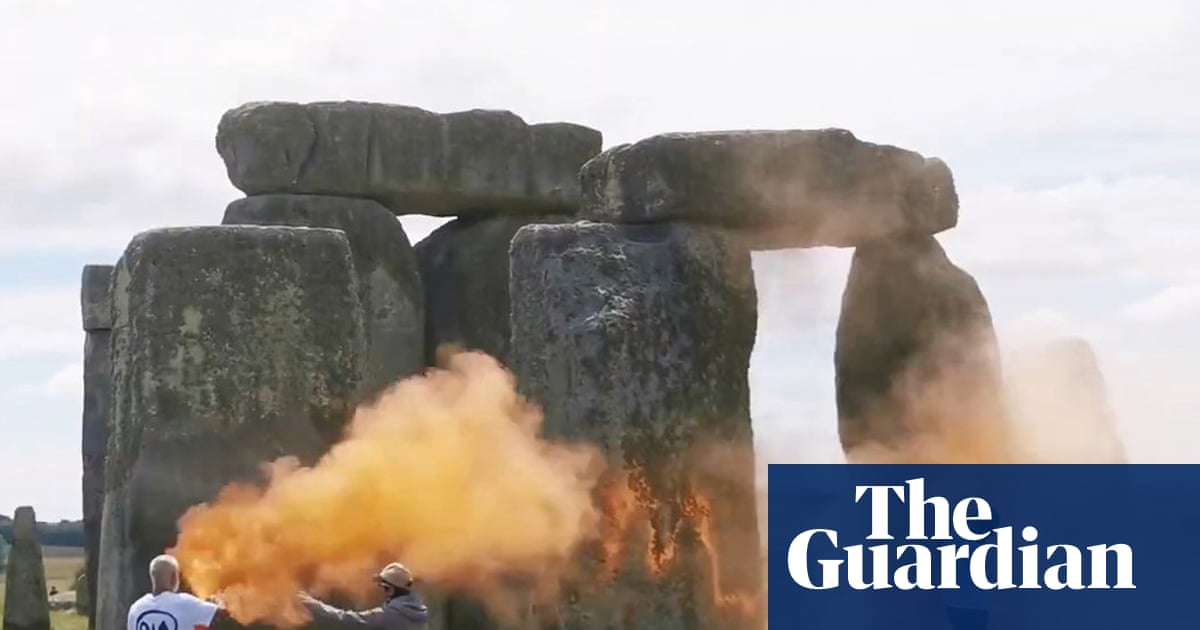 Three Just Stop Oil activists cleared over Stonehenge protest