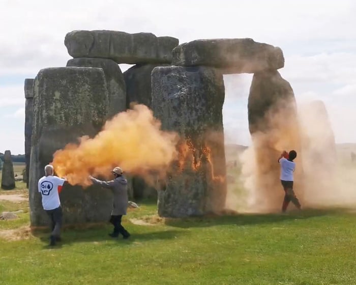 Three Just Stop Oil activists cleared over Stonehenge protest