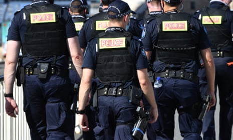 A group of Queensland police officers
