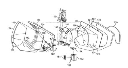 Apple’s patent for a ‘goggle system’ for personal media viewing.