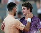 Fonseca rallies to defeat Djokovic at French Open 2026