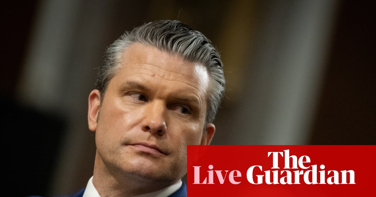 Republicans again block war powers resolution after Democrats grill Hegseth on Trump’s ‘unauthorized war’ in Iran – live