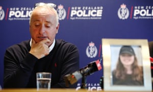 Grace Millane’s father, David, appealed for information on his missing daughter.
