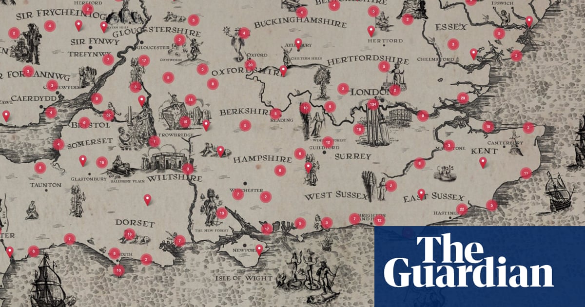 'A unique and slightly mad effort': mapping the UK in poetry
