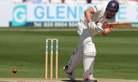 Alastair Cook deflects elegantly away on the leg side during Essex’s comprehensive victory over Nottinghamshire. 