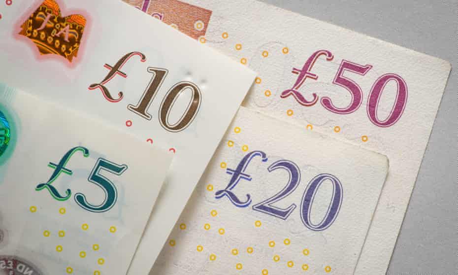 United Kingdom banknotes.