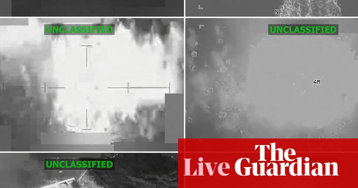 Hegseth and Rubio to brief members of Congress on boat strikes as questions mount – live