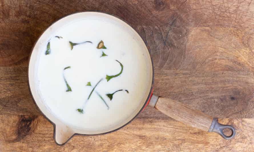 Tom Hunt’s homemade yoghurt made from chilli stalks