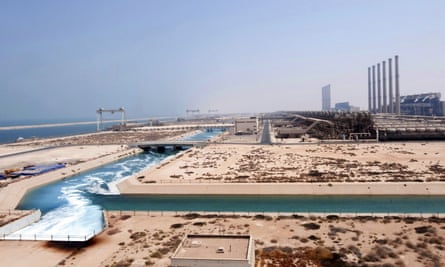 The Saline Water Conversion Corporation in Jubail, Saudi Arabia