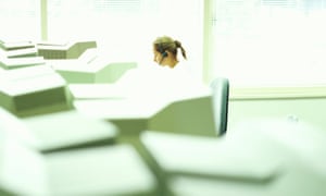 woman computer phone